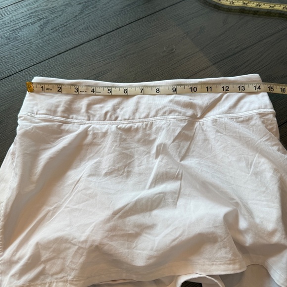 Lululemon Playoff Pleats Tennis Skort White 45594 - Picture 13 of 16